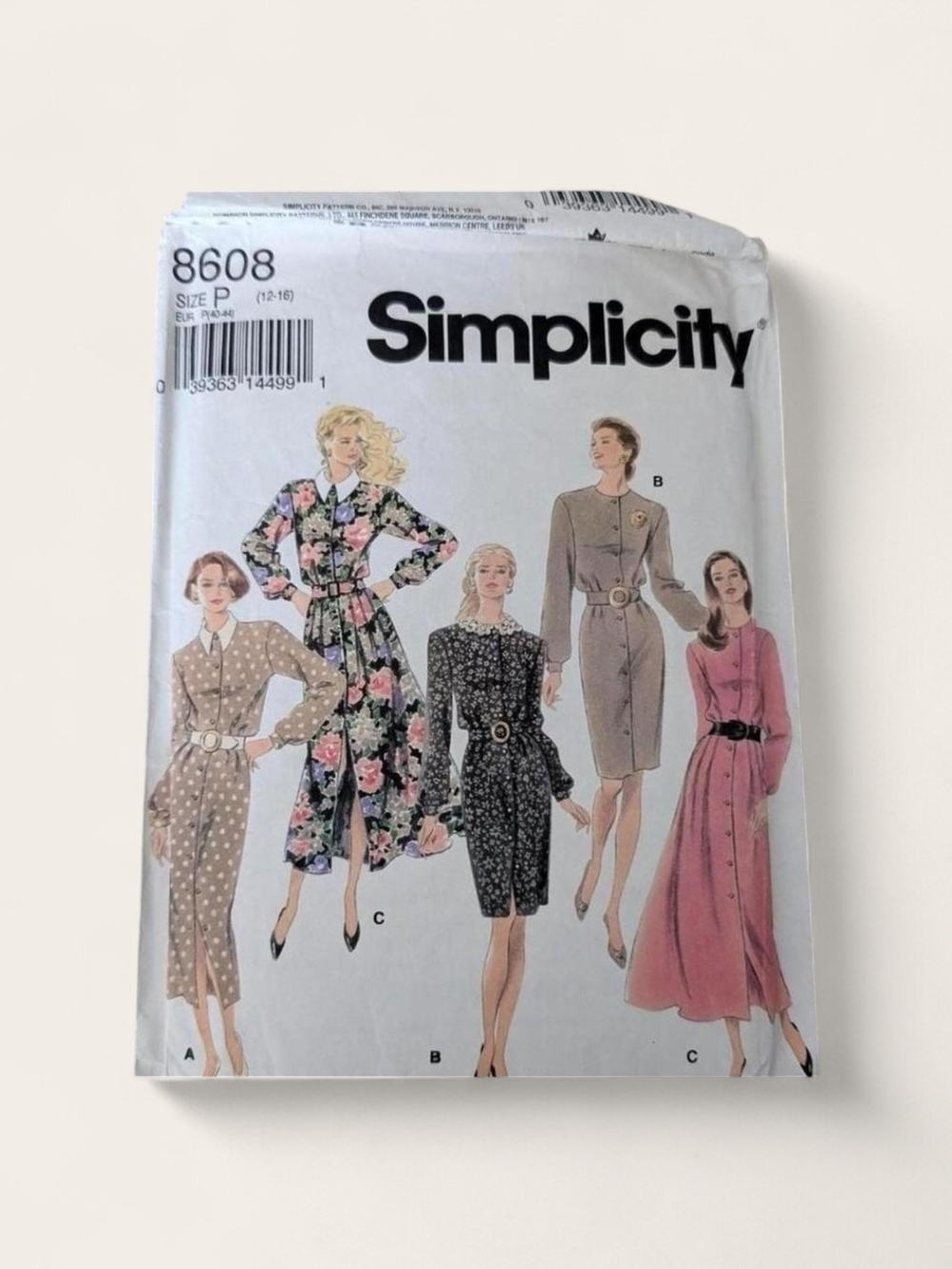 Simplicity Sewing Pattern